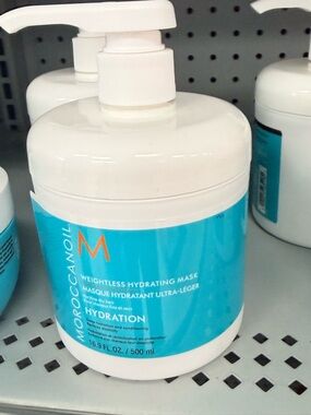 Moroccanoil Hydrating Mask - Turquoise & White